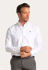 Pack 2 Camisas Oxford Slim Blanco y Navy