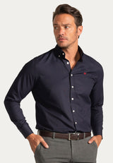 Pack 2 Camisas Oxford Slim Verde y Navy