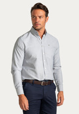 Pack 2 Camisas Oxford Slim Verde y Navy