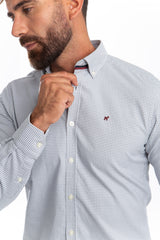 Camisa Vichy Oxford Gris