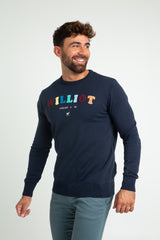 Jersey Williot Multicolor Tejido Toalla Marino