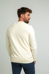 Jersey Williot Multicolor Tejido Toalla Crema