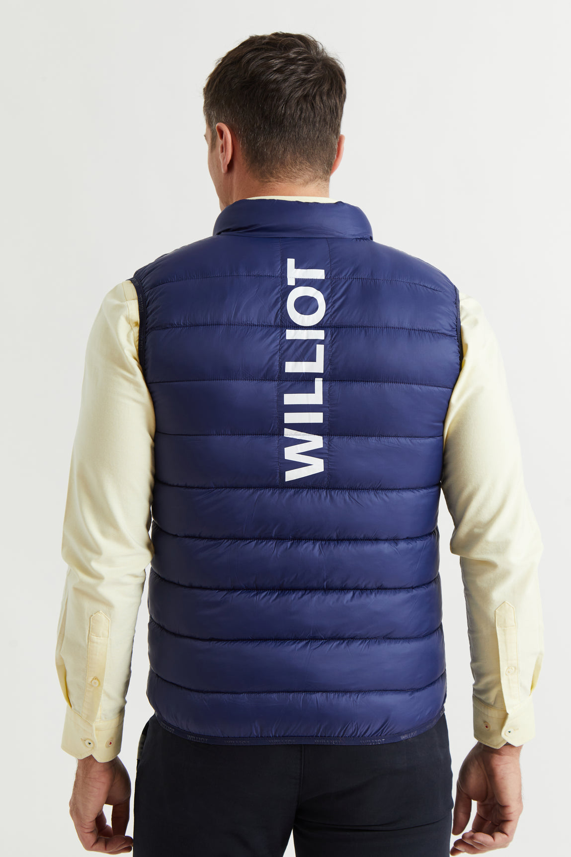 Chaleco Acolchado WILLIOT Para Hombre - Estilo De Vestir En Azul Marino O Petróleo - Tallas L Y XXL
