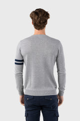 Jersey Mr Williot Londres Bordado Gris