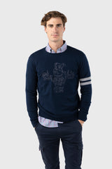 Jersey Mr Williot Londres Bordado Marino