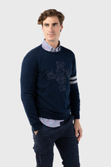 Jersey Mr Williot Londres Bordado Marino