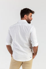 Camisa Lino Blanco