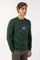 Sudadera Diseño Bordado Las Vegas Khaki Suave