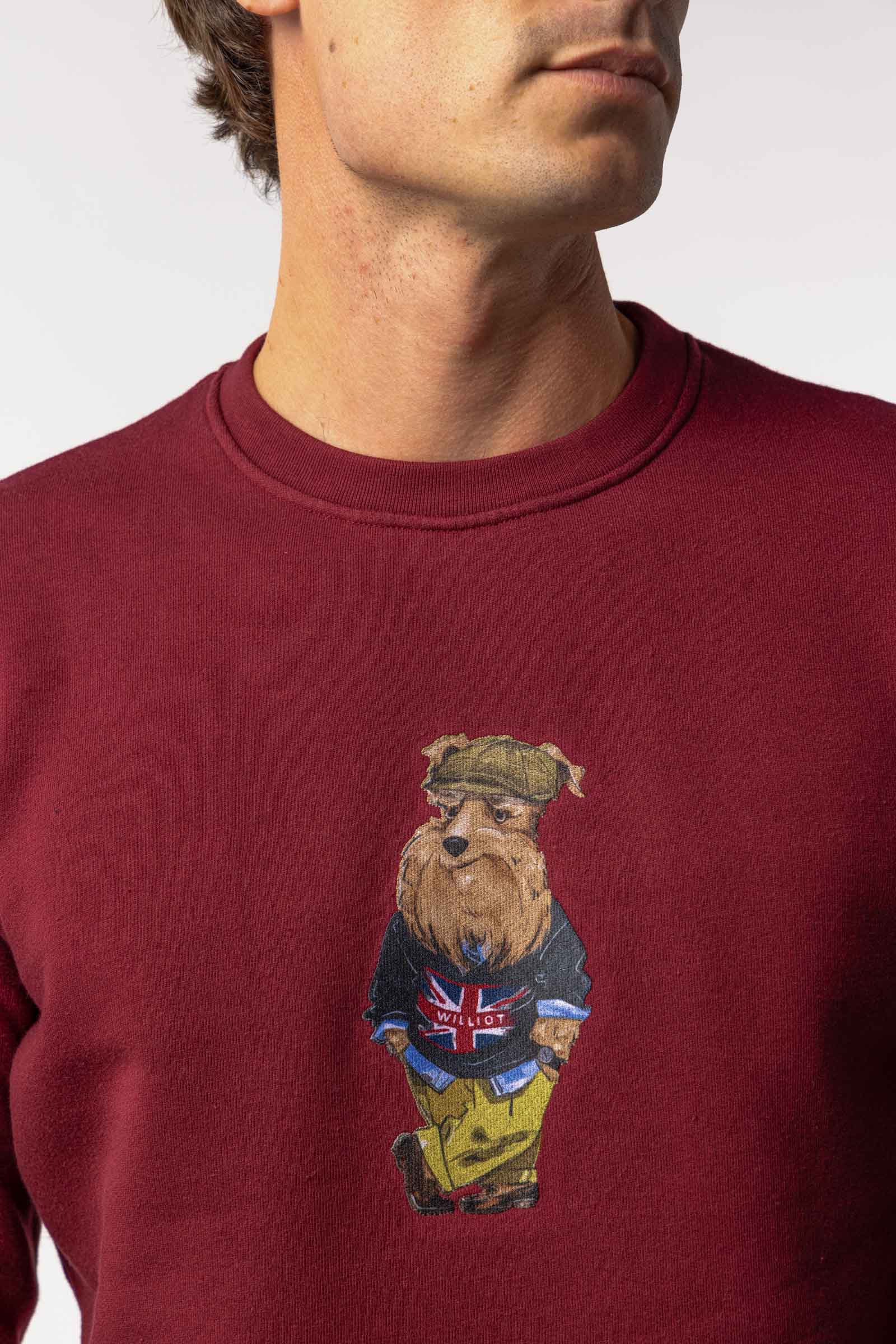 Sudadera Mr Williot London Burdeos
