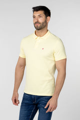 Polo Liso Amarillo Pastel