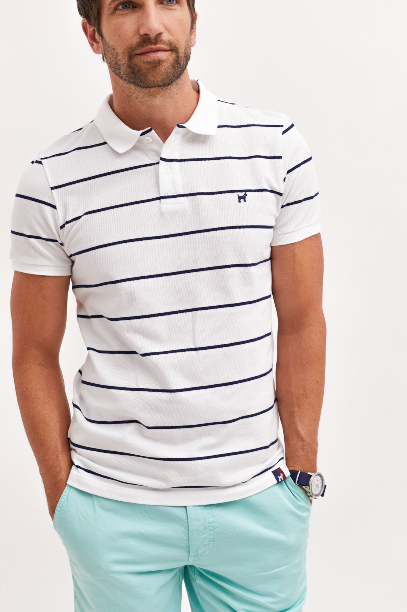 Polo Marine Blanco