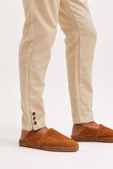 Pantalón Tobillero Dyed Beige