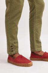 Pantalón Tobillero Dyed Kaki