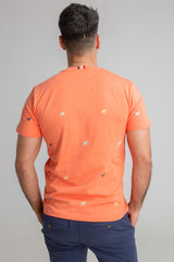 Camiseta Logos Coral