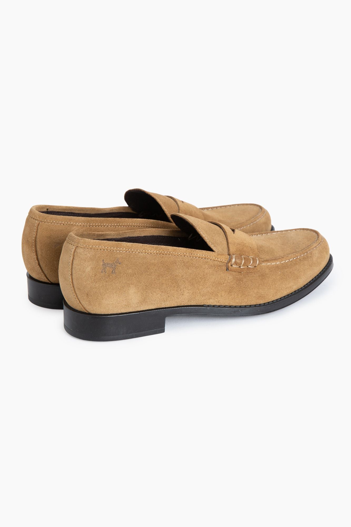 Mocasín Piel Serraje Marrón