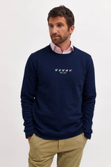 Sudadera Básica Marino