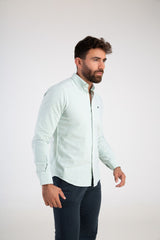 Camisa Raya Oxford Verde Agua