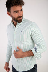 Camisa Raya Oxford Verde Agua