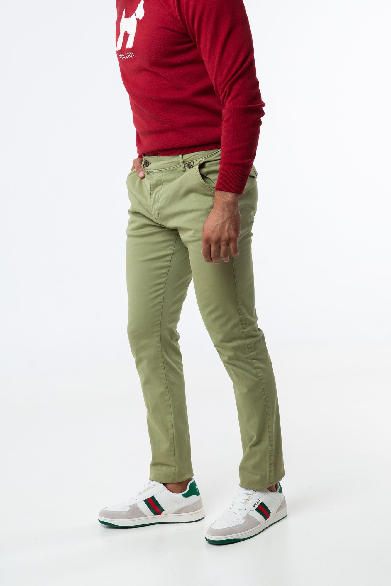 Pantalón Chino Regular Fit Khaki