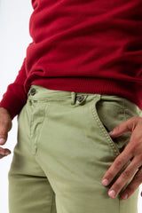 Pantalón Chino Regular Fit Khaki