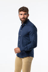 Camisa Oxford Marino