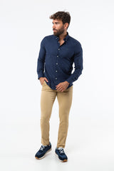 Camisa Oxford Marino