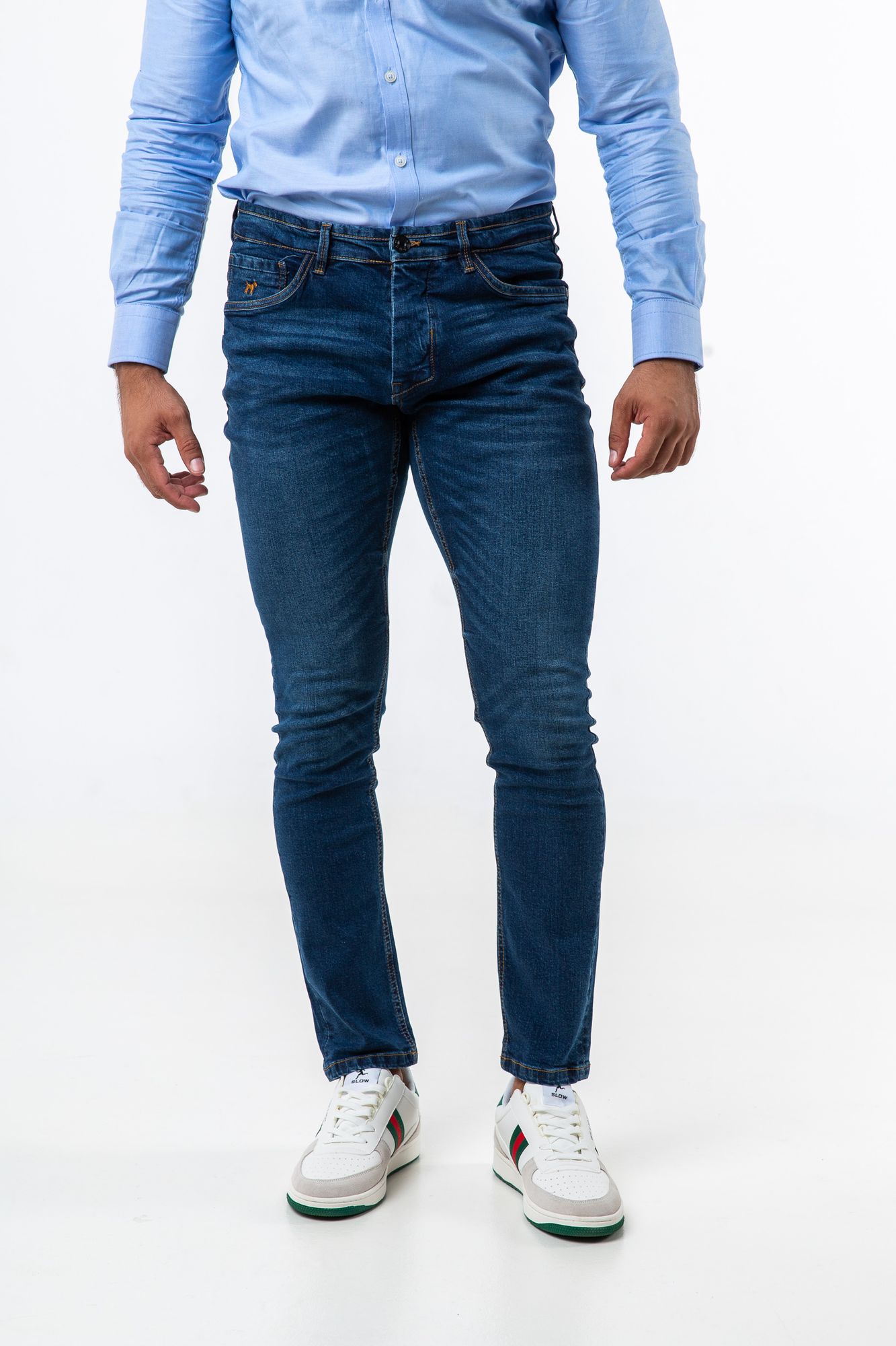 Pantalón Denim Slim  Ultraconfort