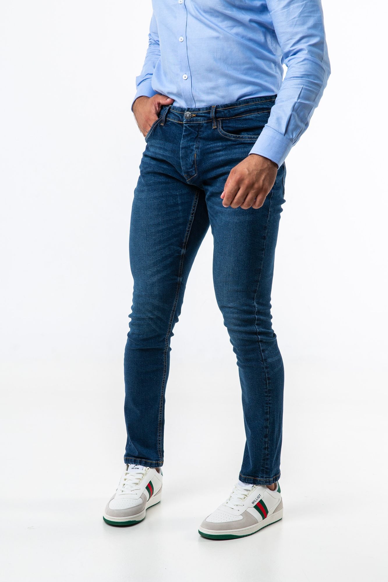 Pantalón Denim Slim  Ultraconfort