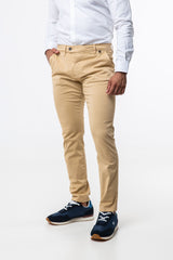 Pantalón Chino Regular Fit Beige