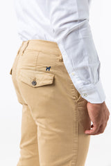 Pantalón Chino Regular Fit Beige