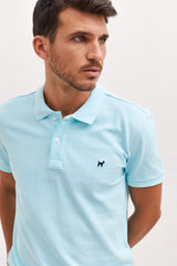 Polo Garment Dyed Turquesa