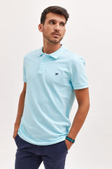 Polo Garment Dyed Turquesa