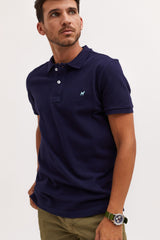 Polo Garment Dyed Marino