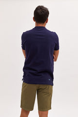 Polo Garment Dyed Marino