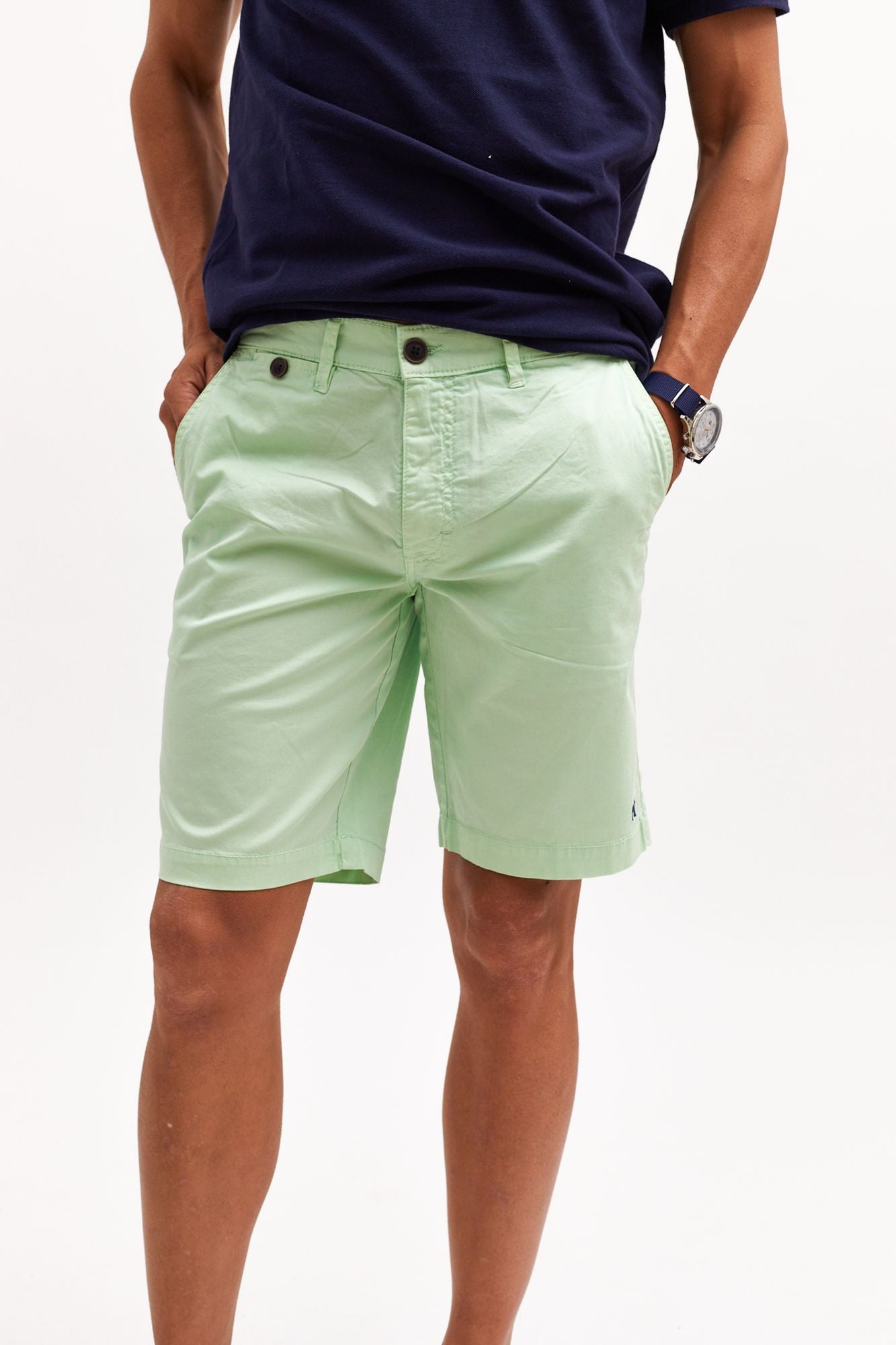 Bermuda Chino Verde Agua