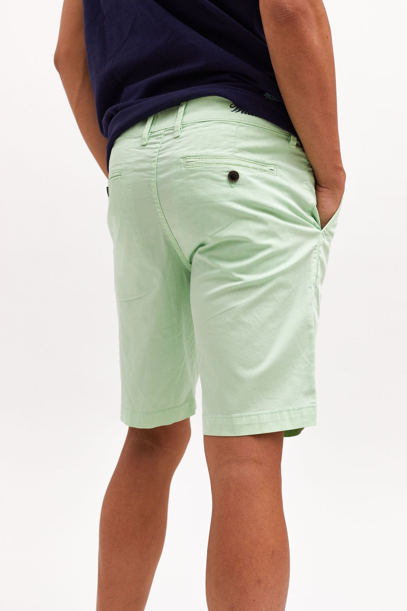 Bermuda Chino Verde Agua
