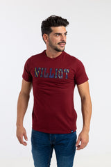 Camiseta Williot Tejido Burdeos