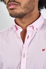 Camisa Epu Rosa Slim Fit