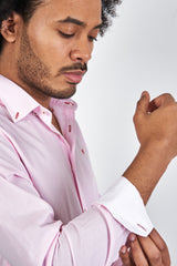 Camisa Epu Rosa Slim Fit