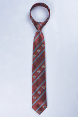 Corbata Cambridge Burdeos