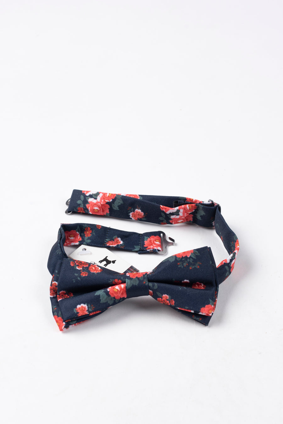 Pajarita Estampado Flor Rosa