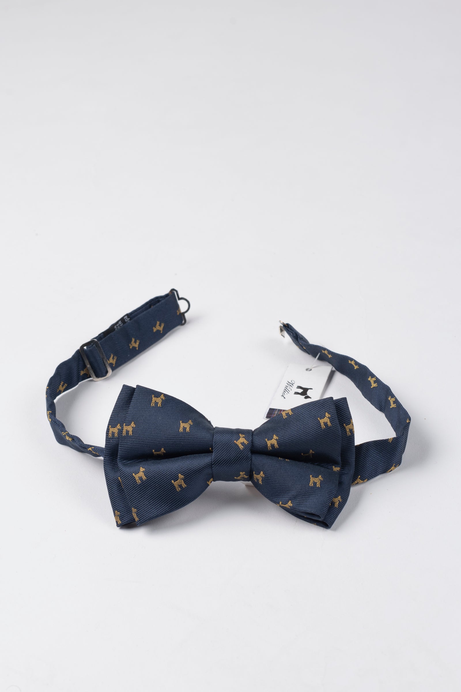 Pajarita Marino con Estampado Perros