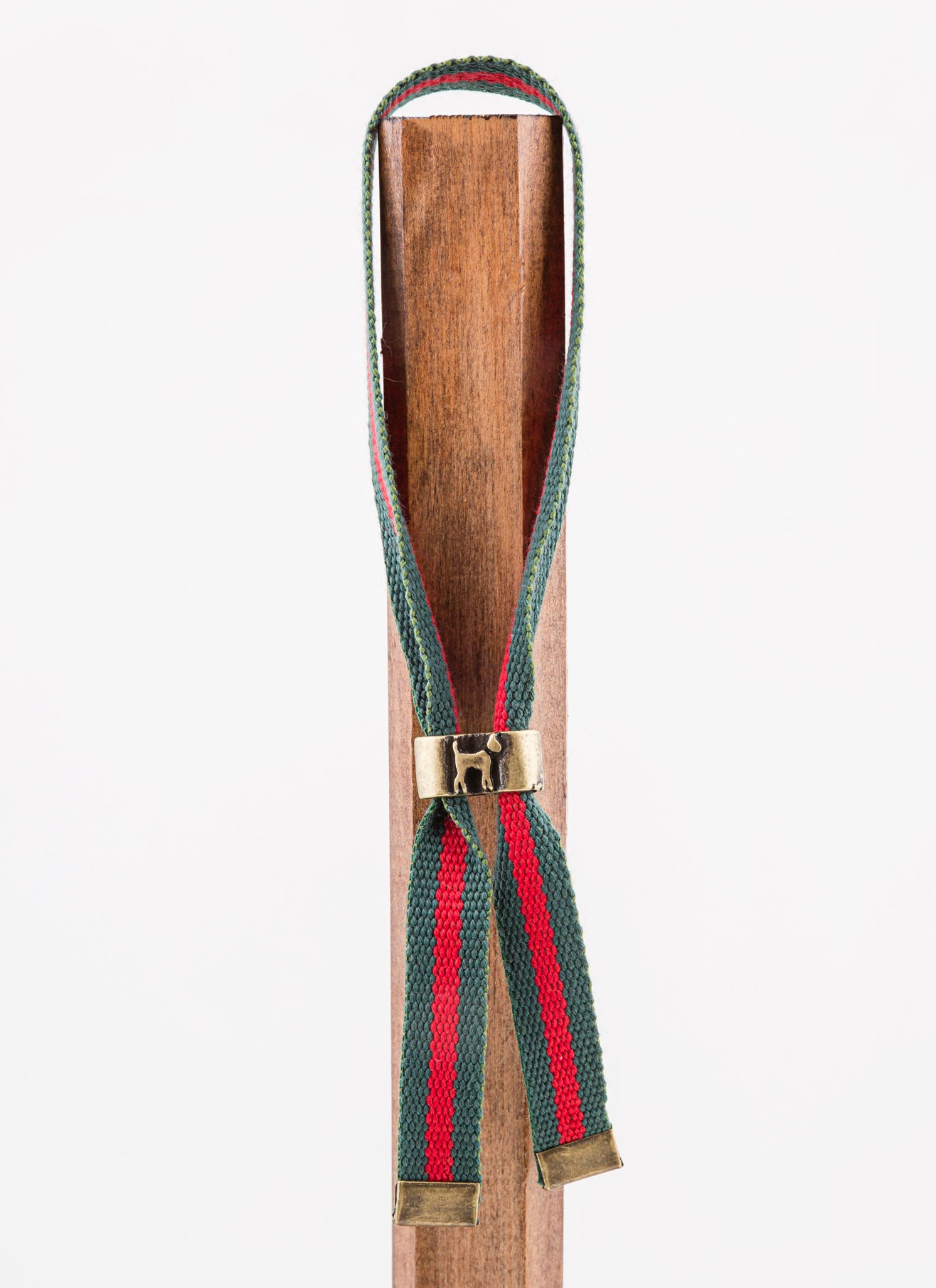 Pulsera Cinta Verde Rojo