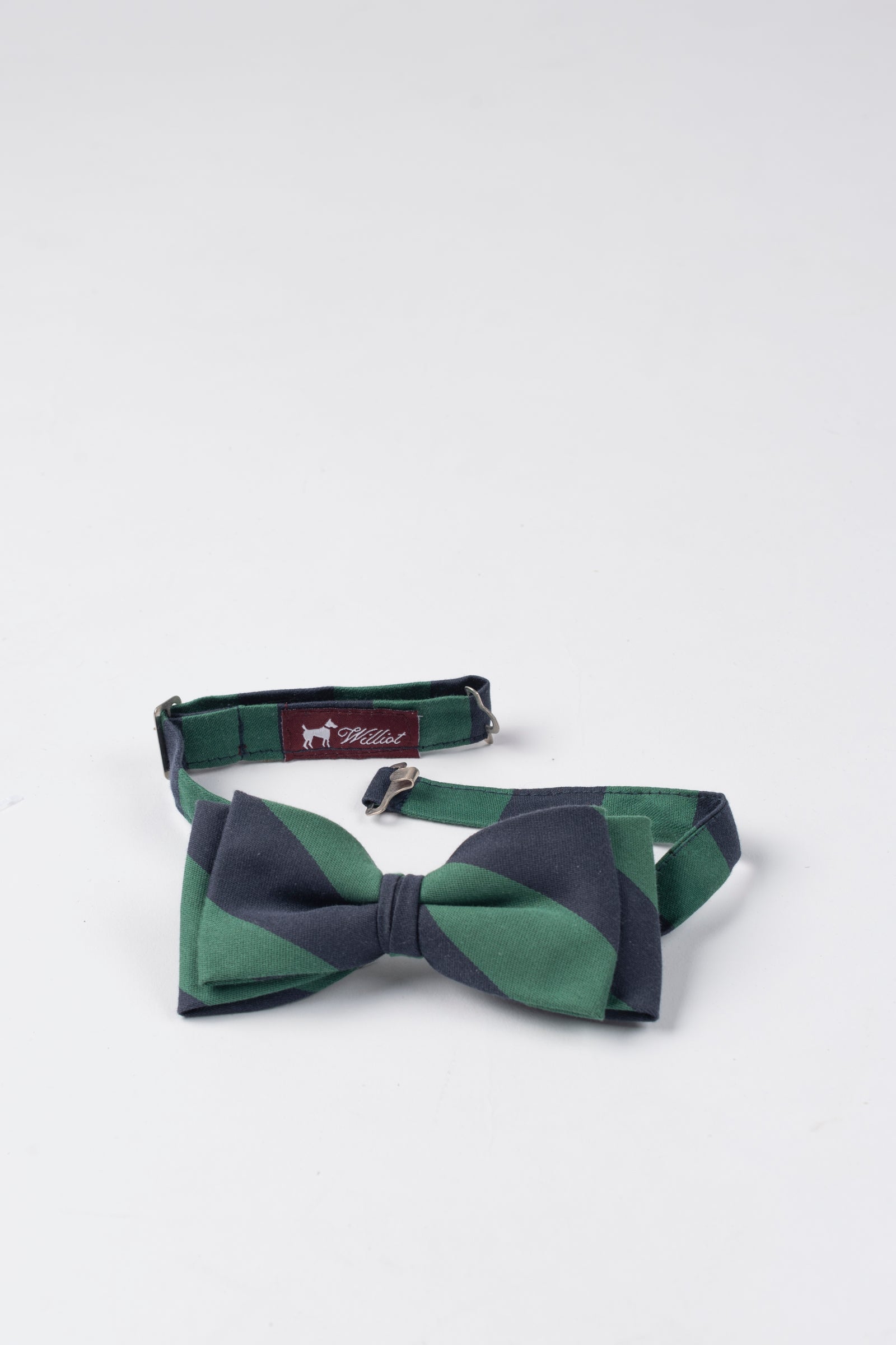Pajarita a Rayas Marino Verde