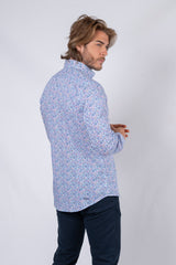 Camisa Sport Estampado Flor