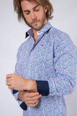 Camisa Sport Estampado Flor